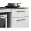 Balcão de Cozinha Cooktop Branco
